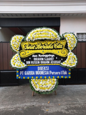 Papan Bunga Duka di Buton Selatan